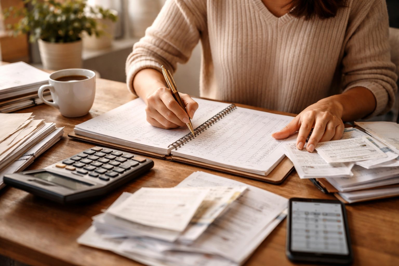 woman-doing-bookkeeping